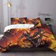 thumbnail image 1 of Ghost Rider Bedding Set Duvet Cover Pillowcases Quilt Cover Twin Queen 3-Piece Bedding Set, 1 of 5
