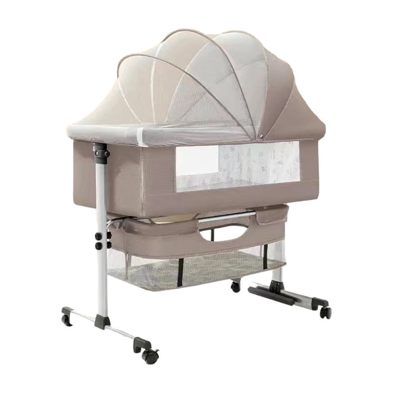 Cuna Colecho Con Mudador Lubabycas Café