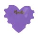 thumbnail image 2 of Accesorio De Fotografía De Manicura Profesional Compacto En Forma De Corazón Para Regalo De Artista Violeta Oscuro, 2 of 5