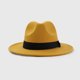 thumbnail image 1 of Sombrero de Fieltro Mujer Estilo Vaquero Cowboy, 1 of 5