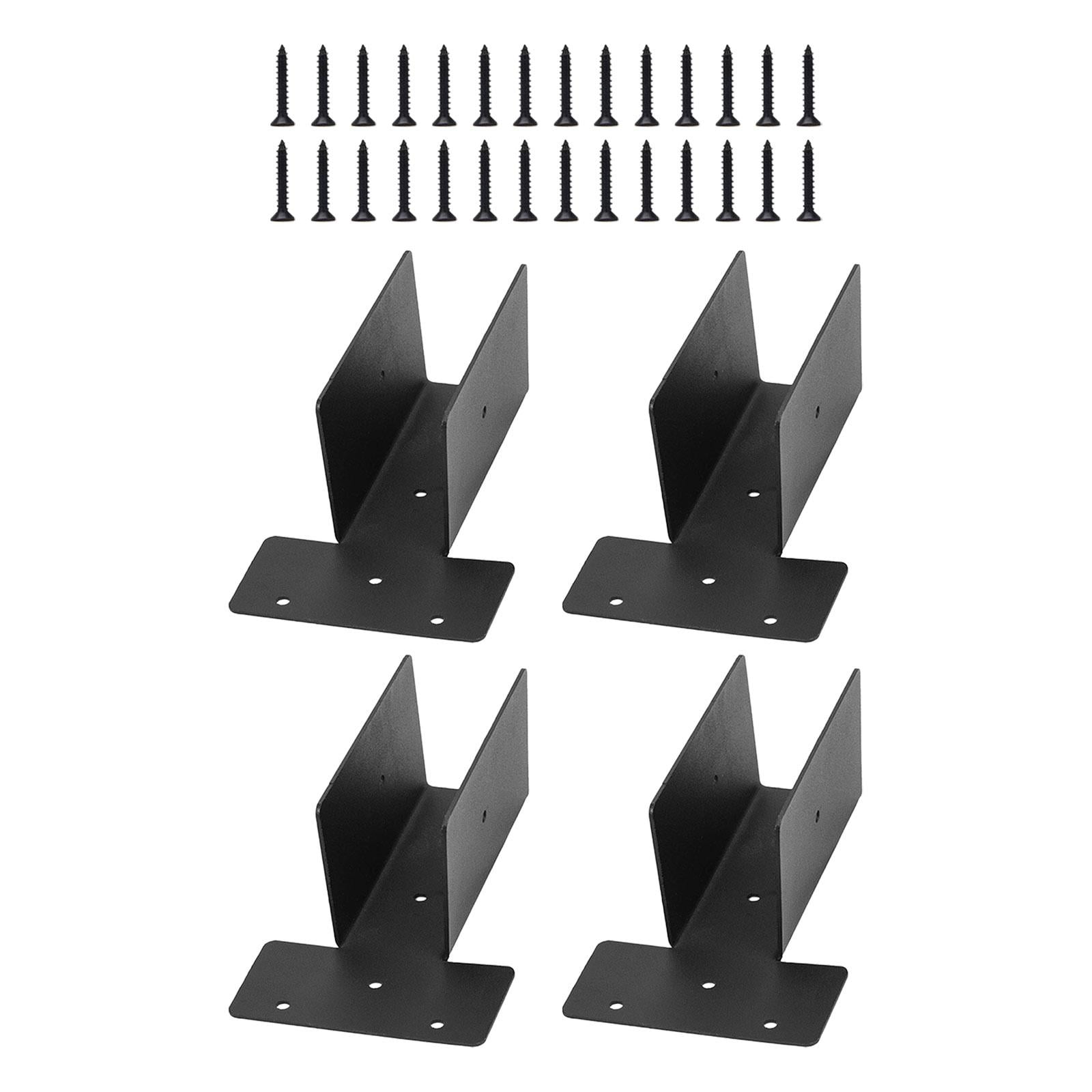 Ioensy - Soporte De Pérgola Para Montaje En Techo, Juego De Pérgola De Carpintería Resistente Para Vigas De Madera