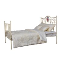 Bothyi - Cama De Casa De Muñecas A Escala 1:6, Cama Doble Para Muebles, Diseño De Escena De Vida, Juego De Rol