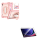 thumbnail image 1 of Funda Armadura 360 Lamina Vidrio Compatible Con Samsung Tab S10 Fe Rosado, 1 of 5