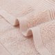thumbnail image 4 of REGALWOVEN Paños Faciales de Algodón a Rayas, Toallas Absorbentes y Ligeras para Baño, Hotel, Spa 13' x 13' Rosa Paquete de 4, 4 of 7