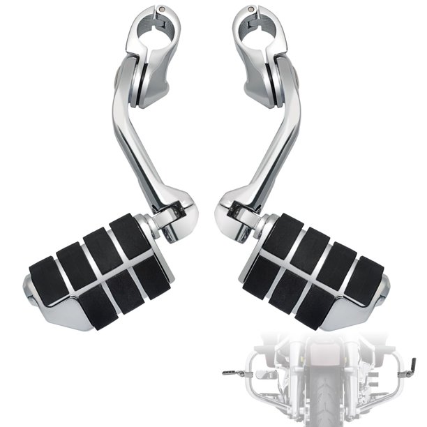 FOVPLUE estribos de carretera de 1,25" (32 mm) para Harley Touring Softail Dyna Sportster