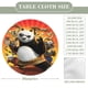 thumbnail image 2 of Mantel Redondo Ajustado Kung Fu Panda 120 cm, 2 of 6