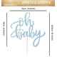 thumbnail image 3 of Decoración de tarta EONNCNT Oh Baby con purpurina azul claro para baby shower, 3 of 7