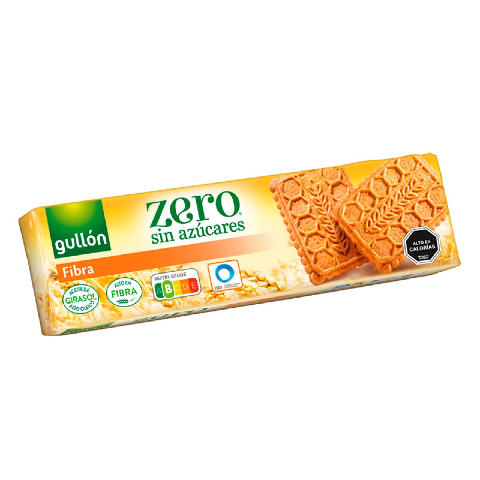 Galleta Fibra Integral Sin Azúcar Bolsa 170 g Gullon