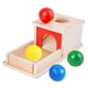thumbnail image 1 of Caja De Monedas Para Bebés Montessori Material De Aprendizaje Preescolar Juguetes Regalos 4 Bolas, 1 of 5
