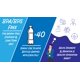 thumbnail image 2 of Botella de agua New Wave Enviro 18,9 L libre de BPA azul, 2 of 4