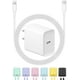 thumbnail image 1 of Charger ROMITAZ Cargador rápido USB C de 20 W para iPhone con cable de 6 pies, 1 of 3
