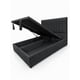 thumbnail image 5 of Cama Baul King Turin Onyx Con Sistema Hidráulico Gris_Oscuro, 5 of 5