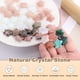 thumbnail image 3 of Uxcell 20 Piezas de Piedra de Cristal Estrella Natural, Cristal de Gema Estrella Pulido de 0.8 Pulgadas a Granel, Piedras de Preocupación de Bolsillo para Regalos de Mujeres, Gris Labradorita, 3 of 6