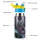 thumbnail image 3 of Anne Stokes Botella de Agua con Tapa Pop Top de Un Toque, Acero Inoxidable, a Prueba de Fugas, para Deportes, Botella Infantil azul 12 oz, 3 of 6