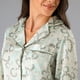 thumbnail image 3 of Set Camisero + Pantalon Satin Print Flores Mujer 33958-275, 3 of 4