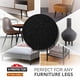 thumbnail image 2 of Protectores para muebles X-Protector, 24 piezas, fieltro redondo de 5 cm, 2 of 6