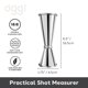 thumbnail image 2 of Jigger Oggi 30 ml/60 ml Acero Inoxidable para Coctelería, 2 of 7