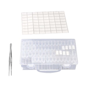 Bothyi - Contenedores De Almacenamiento De Pintura De Diamantes Para Aparejos De Pesca, Anillos, Arte, Manualidades Diy