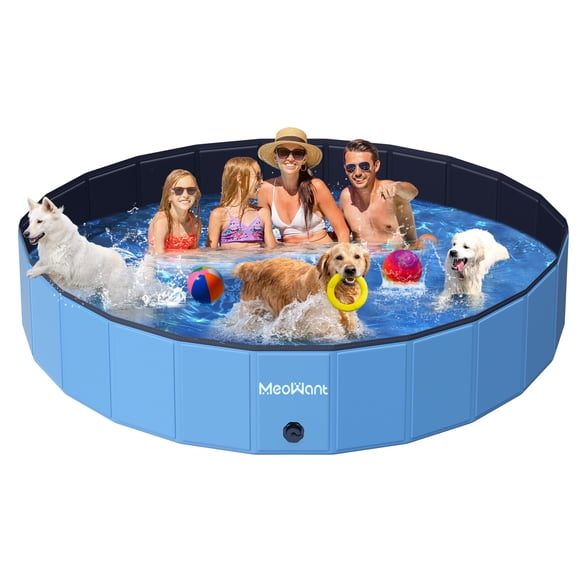 Pileta para Perros Meowant 5XL Plegable 247x41 cm Plástico Rígido