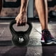 thumbnail image 2 of Kettlebell Mancuerna Pesa Rusa Cemento 16 Kg Negro, 2 of 6