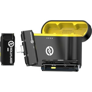 Sistema De Micrófono Inalámbrico Hollyland Lark C1 Duo Para 2 Personas