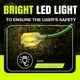 thumbnail image 2 of Cable de extensión LifeSupplyUSA, 10 pies, calibre 16/3, 125 V, 1625 W, verde, 2 of 8