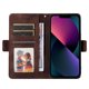 thumbnail image 3 of Carcasa FOXDOCK Vivo V40E 5G de cuero PU, diseño acolchado clásico, protección contra caídas y rayones, 3 of 5
