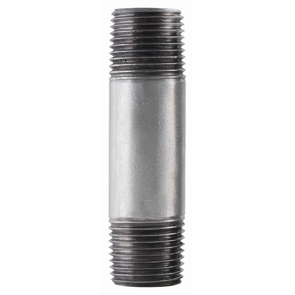 Nipple LDR Industries, acero galvanizado, 15 cm x 0,3 cm