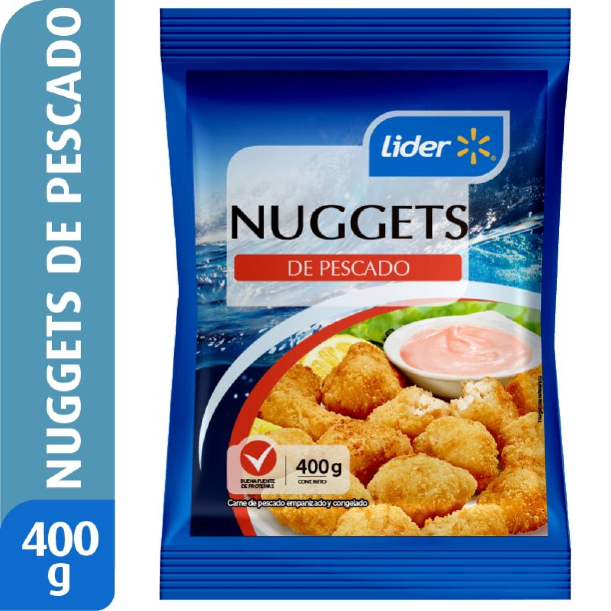 Nuggets De Pescado 400 g Lider