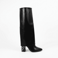 Bota Elegante Con Cadena Heriel 2681 Mujer