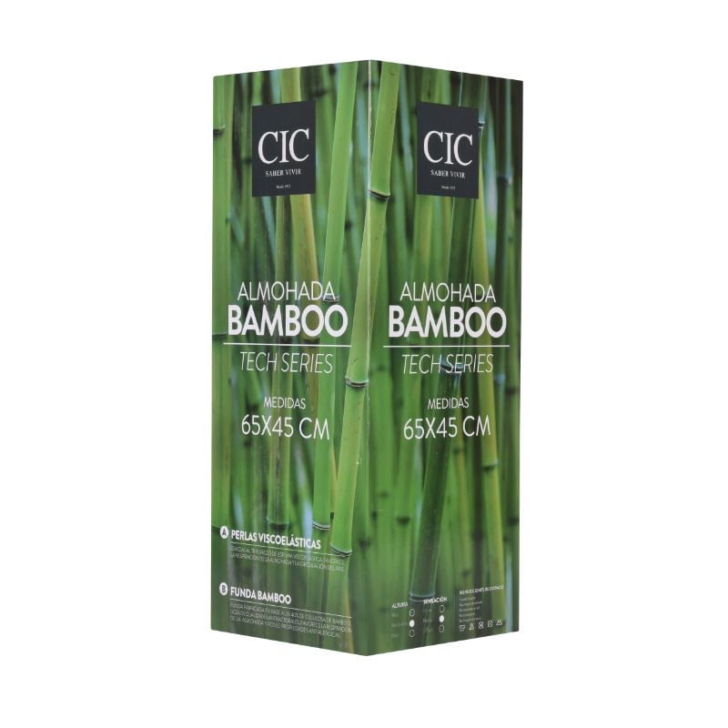 Cic - Almohada Algodón Y Fibra De Bamboo 65X45 Cm