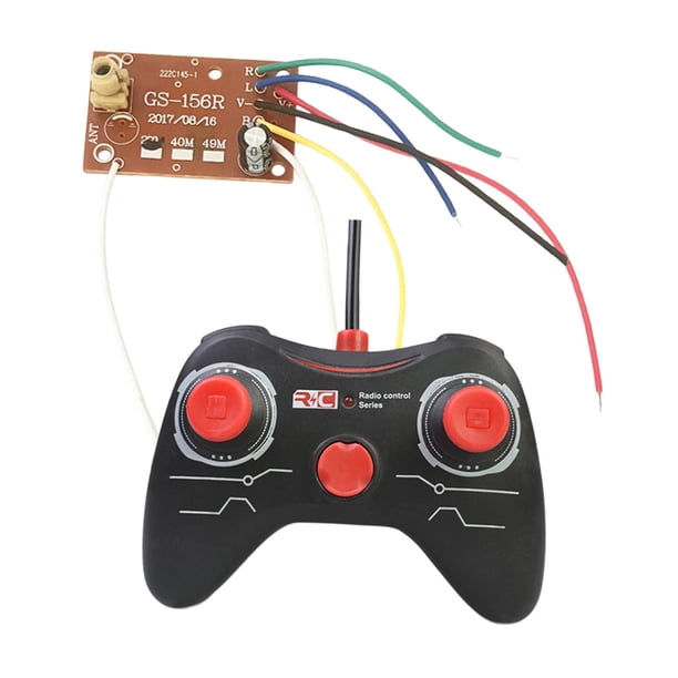 receptora y transmisor remoto RC para juguete RC, pieza de repuesto de RC, accesorios de de circuito para modelo de coche RC, accesorios
