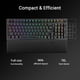 thumbnail image 2 of Teclado gamer ASUS ROG Strix Scope II 96 RX inalámbrico negro, 2 of 9