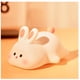 thumbnail image 2 of Lámpara Nocturna De Silicona Con Diseño De Conejo - Luz Ajustable Para Niños, Decoración Y Regalo, 2 of 6