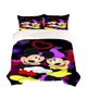 thumbnail image 1 of 2/3 Piece Mickey Minnie Pattern Bedding Set Children's Room Decoration Single Bed Double Bed Queen Bed Multiple Sizes Gift Bed Sheets, 1 of 5
