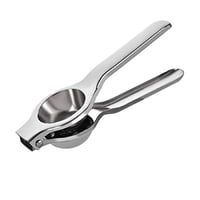 Tecnofonia - Exprimidor De Limones De Acero Inoxidable Extra Fuerte Plateado