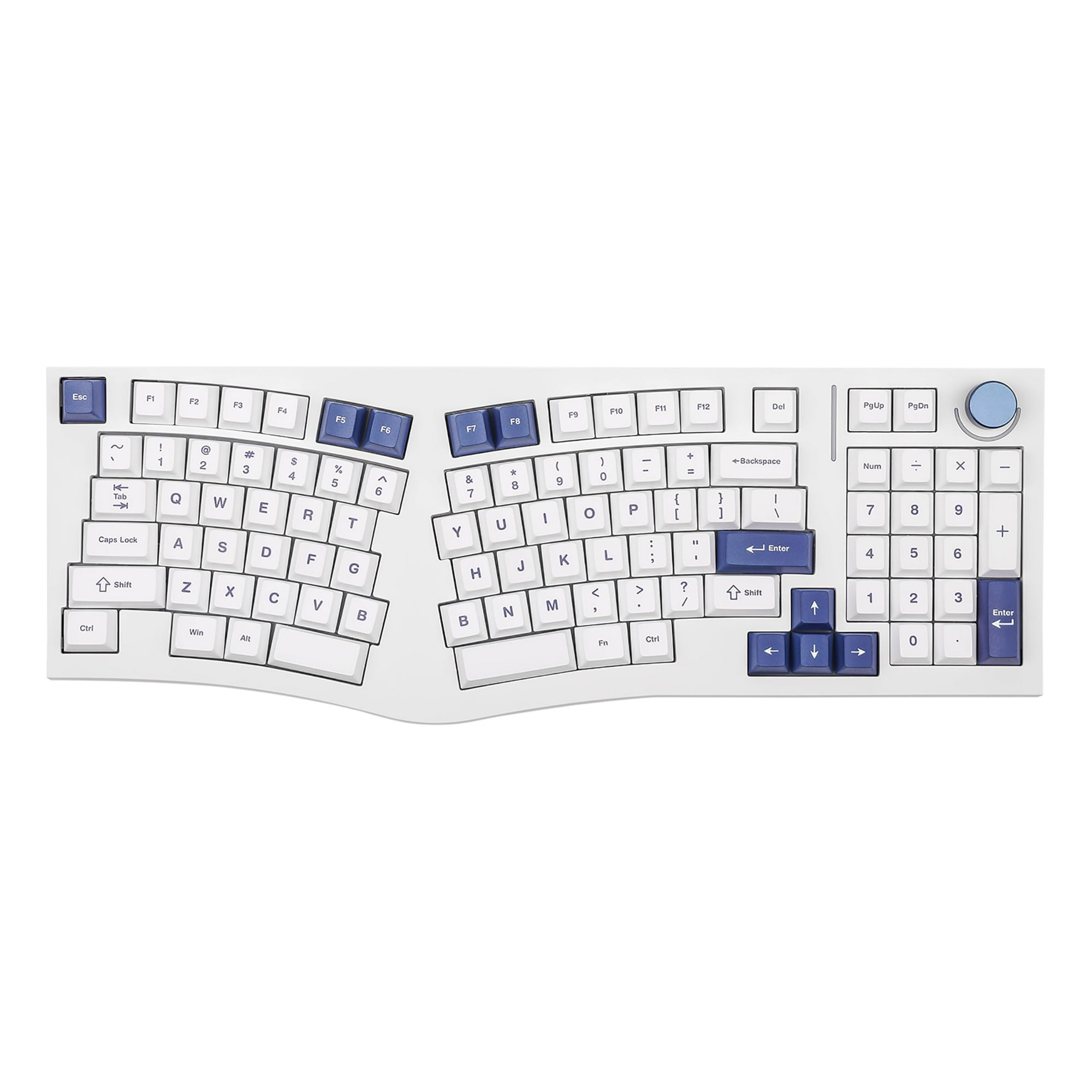 Teclado Gaming Mechlands Feker Alice98 Ergonómico 98 Teclas Rgb