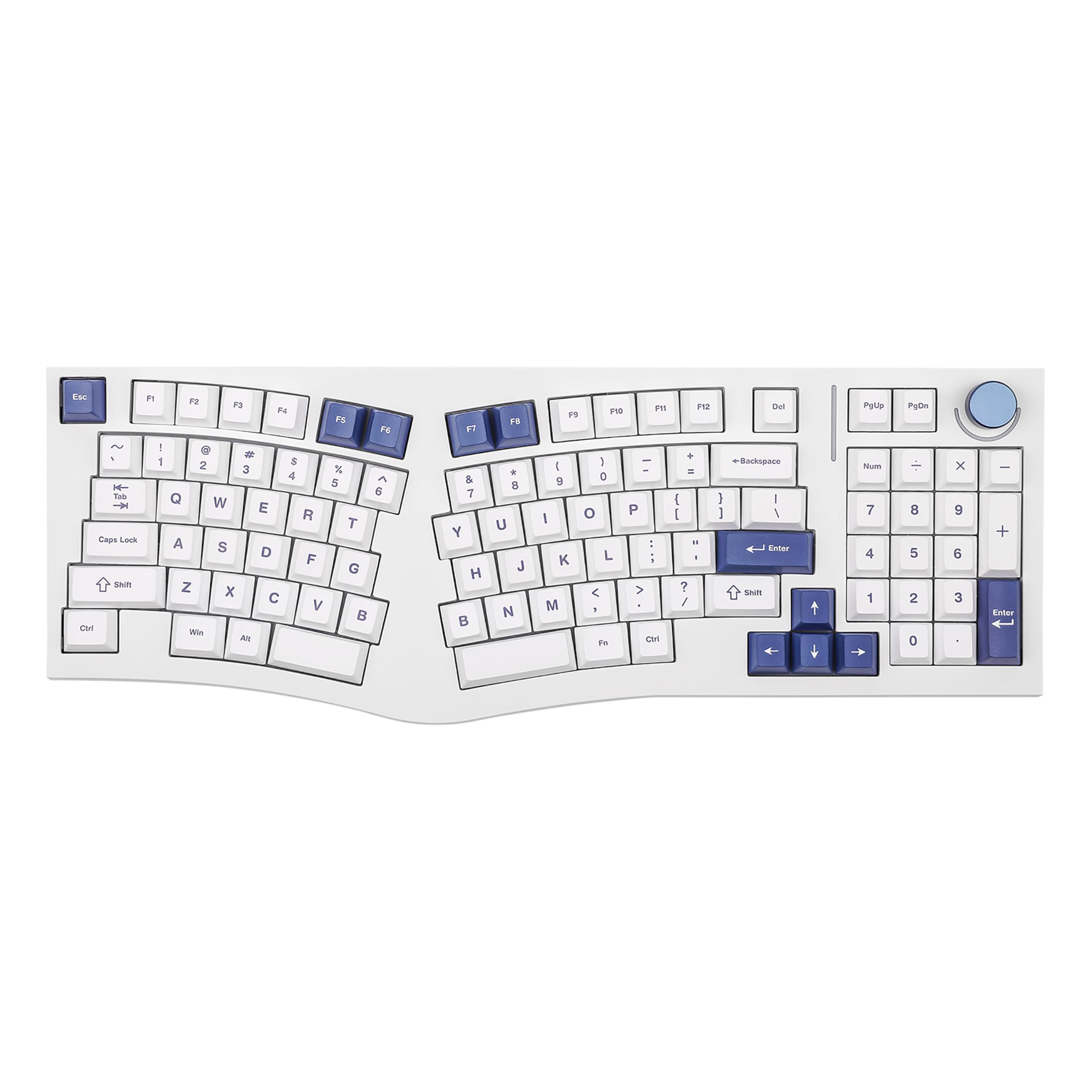 Teclado Gaming Mechlands Feker Alice98 Ergonómico 98 Teclas Rgb