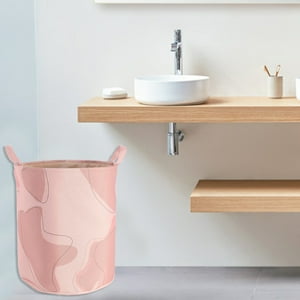 Mallorca - Cesta Decorativa Para Ropa Pink
