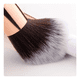 thumbnail image 3 of Pack 10 Brochas Para Maquillaje Diseño Mármol  Negro + Limpiador, 3 of 5