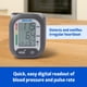 thumbnail image 2 of Monitor de presión arterial Medline Digital Wrist LCD 60 Read, 2 of 5