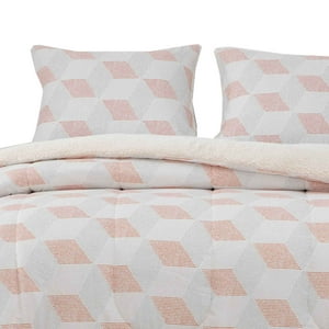 Dib - Plumon Reversible Sherpa 2 Plazas Block. Terracota