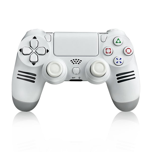Wireless Gamepad Dual Motor With Vibration 6 Axis And LED Light For PS4