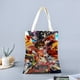 thumbnail image 2 of Bakugan Bolso de tela con estampado de lienzo para mujer, bolsa de compras reutilizable y estética, con cremallera interior, regalo para mujer,40*45cm., 2 of 6