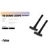 thumbnail image 4 of Set Pelican Quick Hood Baúl Tie-Down Loops para coche, color negro, 4 of 5