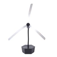 Ioensy - Abanico Para Moscas Para Mesas, Ventilador Portátil Disuasorio De Moscas Para Fiesta, Mesa De Picnic Al Aire Libre, 3 Aspas De Ventilador