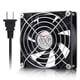 thumbnail image 1 of Ventilador de refrigeración Wathai EC 90 mm x 25 mm, bola AC axial 110-240 V, 1 of 7
