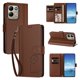 thumbnail image 2 of Funda Cartera Trébol para Xiaomi Redmi 17 4G/5G con Ranuras Tarjetas y Carga Inalámbrica Marrón, 2 of 6