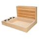 thumbnail image 3 of Estación de alimentación de heno de madera con caja de arena para gatos, estación de alimentación, pesebre, heno al aire libre, suministros para masco, 3 of 5