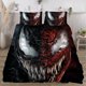 thumbnail image 3 of Venom 3-Piece Bedding Set For Kids Boys Girls Adult Cartoon Warm Cute Fashion Holiday Present Gift Bed Sheets, 3 of 5